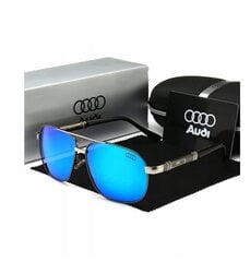 Poliarizuoti akiniai nuo saulės vyrams su Audi logotipu цена и информация | Легкие и мощные прозрачные защитные очки для велосипедов | pigu.lt