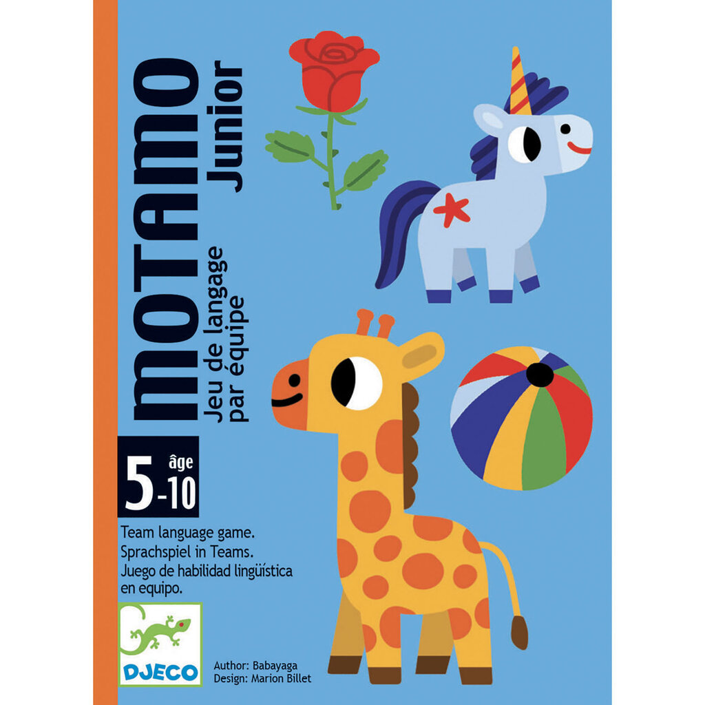 Kortų žaidimas MotaMo Junior, Djeco DJ05094 kaina ir informacija | Stalo žaidimai, galvosūkiai | pigu.lt