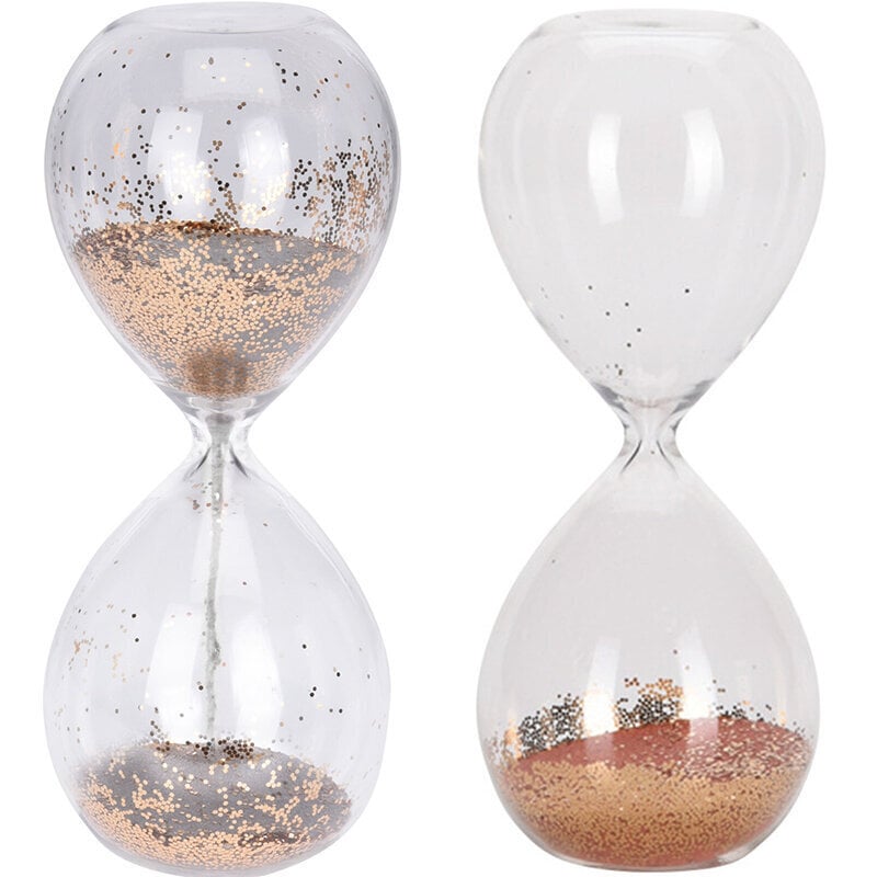 Smėlio laikrodis Glitter kaina ir informacija | Kalėdinės dekoracijos | pigu.lt