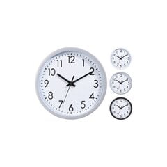 Настенное часы, круглые, металл, Ø 20 x 3,8 cм цена и информация | Часы | pigu.lt