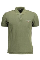 Vyriški marškinėliai Napapijri Polo, žali kaina ir informacija | Vyriški marškinėliai | pigu.lt