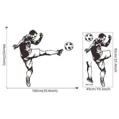 Interjero lipdukas Futbolo žaidėjas su kamuoliu kaina ir informacija | Interjero lipdukai | pigu.lt