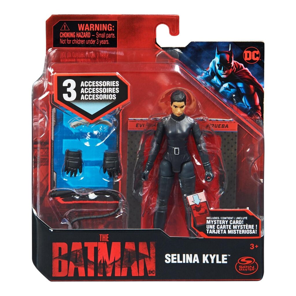 Figūrėlė su aksesuarais Selina Kyle Betmenas (Batman) 4'', 6061622 цена и информация | Žaislai berniukams | pigu.lt