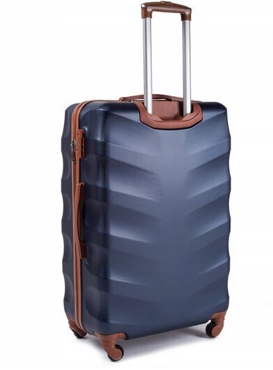Nedidelis mėlynas lagaminas Wings BS402S (rankiniam bagažui) kaina ir informacija | Lagaminai, kelioniniai krepšiai | pigu.lt