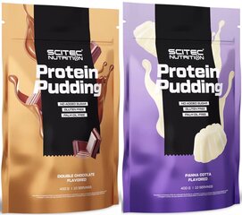 Baltyminis pudingas Scitec Nutrition Double Chocolate, 400 g цена и информация | Функциональные продукты питания (суперфуд) | pigu.lt