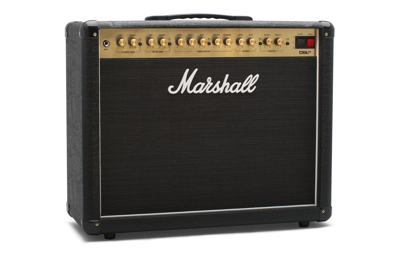 Kubas elektrinei gitarai Marshall DSL40 CR цена и информация | Priedai muzikos instrumentams | pigu.lt