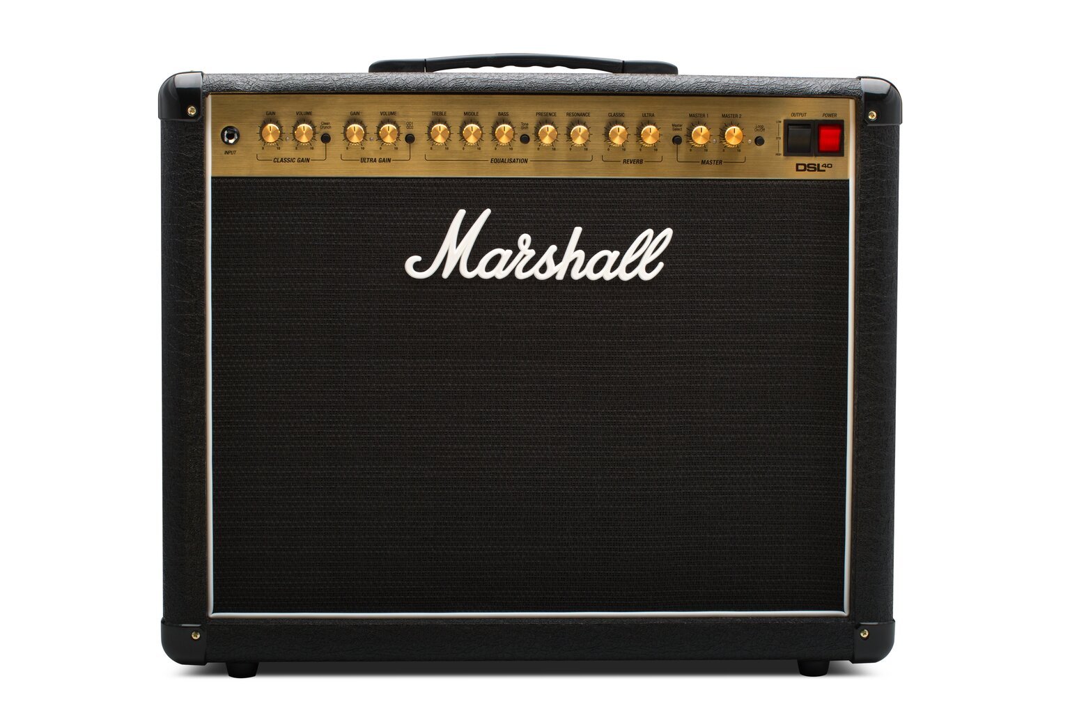 Kubas elektrinei gitarai Marshall DSL40 CR цена и информация | Priedai muzikos instrumentams | pigu.lt