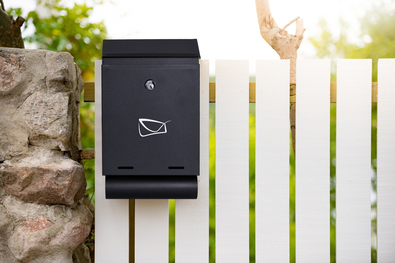 Pašto dėžutė, juoda kaina ir informacija | Pašto dėžutės, namo numeriai | pigu.lt