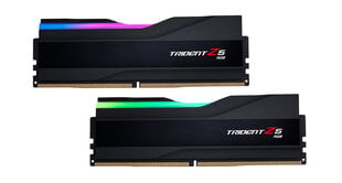 G.Skill Trident Z5 RGB, 32GB (2x16GB), DDR5, 6000MHz, Black (F5-6000J3238F16GX2-TZ5RK) kaina ir informacija | Operatyvioji atmintis (RAM) | pigu.lt