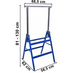 Dirbtuvių stovas 130 cm, 2 vnt. kaina ir informacija | Mechaniniai įrankiai | pigu.lt