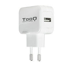 Сетевое зарядное устройство TooQ TQWC-1S01WT цена и информация | Зарядные устройства для телефонов | pigu.lt