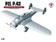 PZL P.42 Lenkijos nardymo lengvasis bombonešis Mirage kaina ir informacija | Konstruktoriai ir kaladėlės | pigu.lt