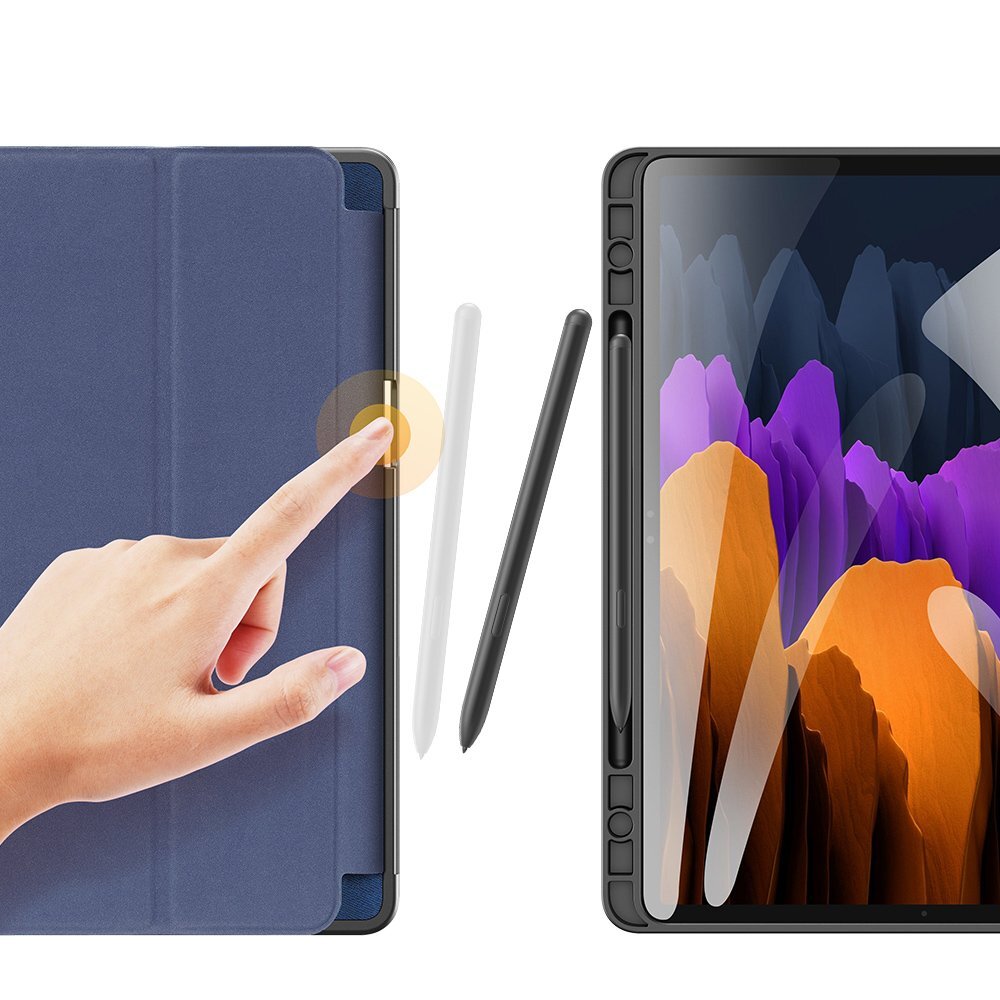 Planšečių, el. skaityklių dėklas Samsung Galaxy Tab S7+, S7 FE, Tab S8+ kaina ir informacija | Planšečių, el. skaityklių dėklai | pigu.lt