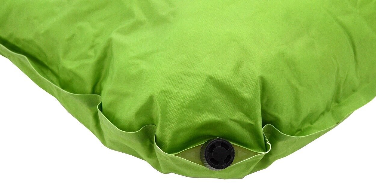 Savaime prisipučianti pagalvė Cattara, 50x30x13 cm, žalia kaina ir informacija | Kitas turistinis inventorius | pigu.lt