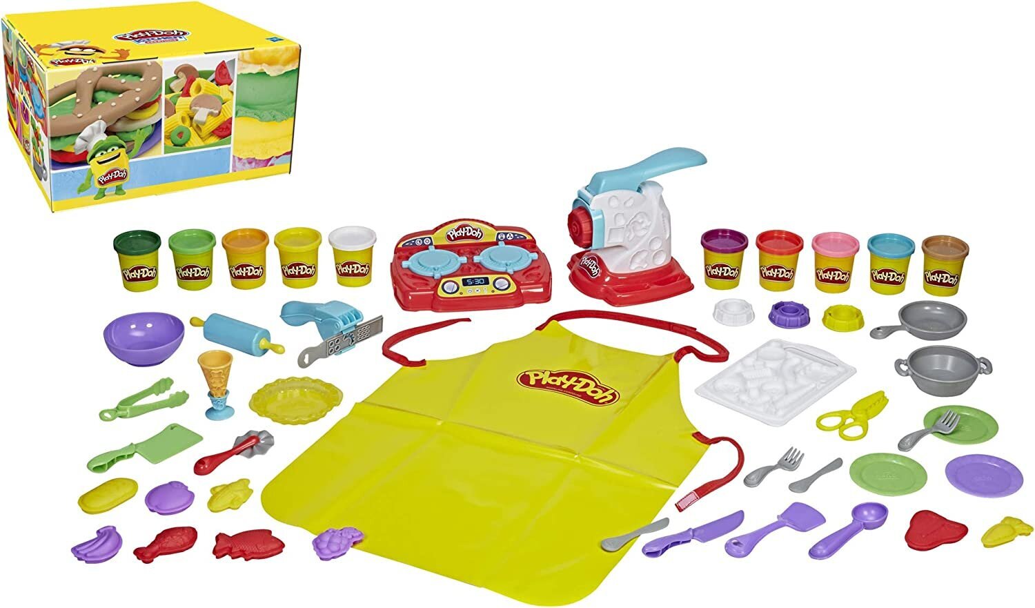 Play-Doh žaismingos tešlos Hasbro Play-Doh Kitchen Creations E2543 kaina ir informacija | Lavinamieji žaislai | pigu.lt