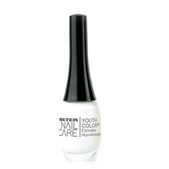 Nagų lakas Beter nail care youth color 061 white prancūziškam manikiūrui kaina ir informacija | Nagų lakai, stiprintojai | pigu.lt