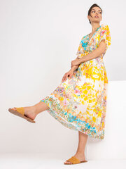 Suknelė moterims Variant-250957, geltona kaina ir informacija | Suknelės | pigu.lt