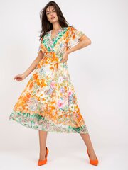 Suknelė moterims Variant-251040, oranžinė kaina ir informacija | Suknelės | pigu.lt