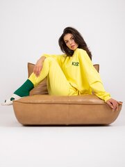 Женский желтый комплект Casual цена и информация | Женские костюмы | pigu.lt