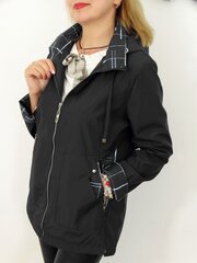 Куртка женская Becky, больших размеров, черная цена и информация | Женские куртки | pigu.lt