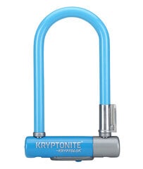 New-U – Kryptolok Mini-7 Color Series – Light Blue, велосипедный замок цена и информация | Замки для велосипеда | pigu.lt