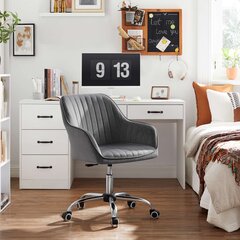 Вращающееся кресло OBG012G01, цвет серый цена и информация | Офисные кресла | pigu.lt