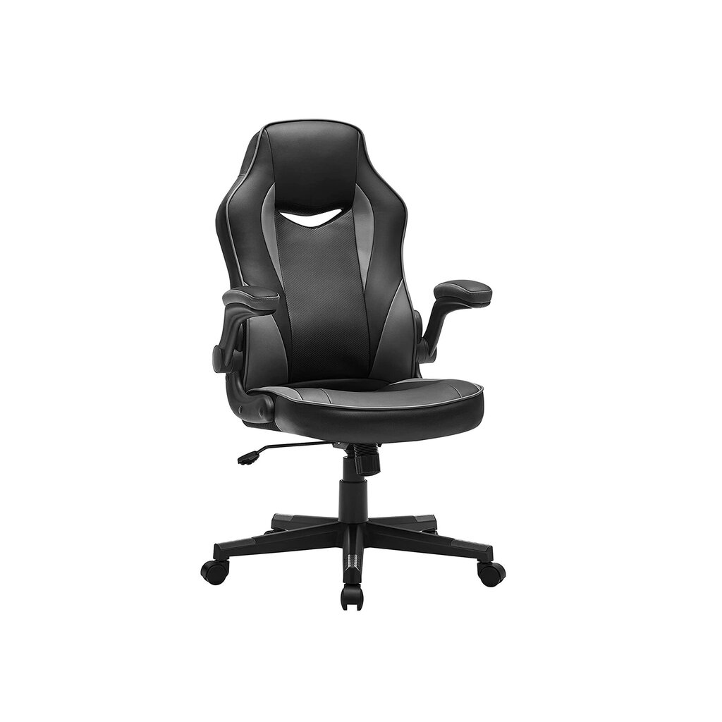 Biuro kėdė OBG064B03, juoda/pilka kaina ir informacija | Biuro kėdės | pigu.lt
