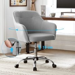 Biuro kėdė OBG019G02, pilka kaina ir informacija | Biuro kėdės | pigu.lt