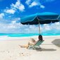 Paplūdimio kėdė Songmics, žalia kaina ir informacija | Gultai | pigu.lt