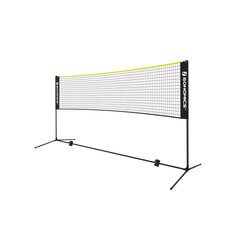Badmintono tinklelis 5m, juodai geltonas kaina ir informacija | Badmintonas | pigu.lt