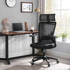 Biuro kėdė OBN057B02, juoda kaina ir informacija | Biuro kėdės | pigu.lt