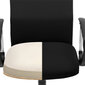 Biuro kėdė OBN034B01, juoda kaina ir informacija | Biuro kėdės | pigu.lt