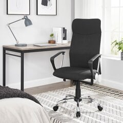 Офисный стул OBN034B01, черный цена и информация | Офисные кресла | pigu.lt