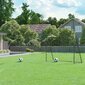 Futbolo vartai Songmics SZQ300BK, 300x120x205 cm kaina ir informacija | Futbolo vartai ir tinklai | pigu.lt