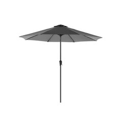Зонт Ø 300 см, цвет серый цена и информация | Зонты, маркизы, стойки | pigu.lt