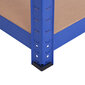 Sandėliavimo lentyna 200 x 100 x 50 cm, mėlyna цена и информация | Sandėliavimo lentynos | pigu.lt