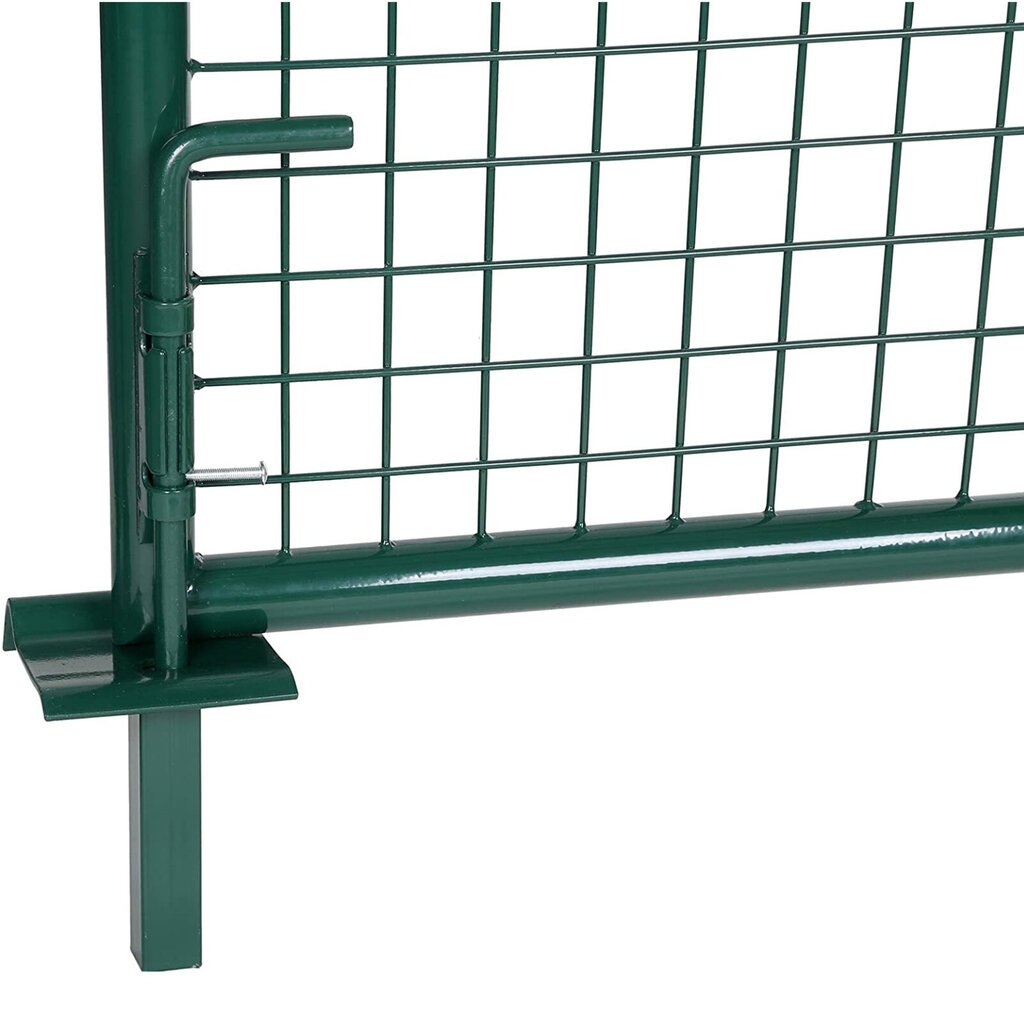 Dvigubi vartai Songmics 100x320cm цена и информация | Tvoros ir jų priedai | pigu.lt
