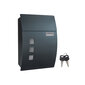 Pašto dėžutė Songmics GMB030G02, antarcito spalvos kaina ir informacija | Pašto dėžutės, namo numeriai | pigu.lt