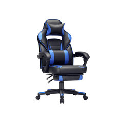 Žaidimų kėdė OBG073B04, juoda/mėlyna kaina ir informacija | Biuro kėdės | pigu.lt