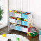 Vaikų kambario lentyna žaislams GKR33WT цена и информация | Vaikiškos lentynos | pigu.lt