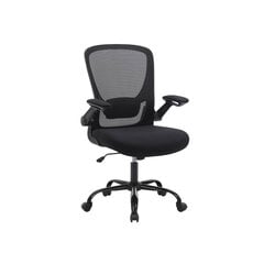 Офисный стул OBN37BK, черный цена и информация | Офисные кресла | pigu.lt