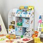 Žaislų ir knygų organizatorius GKR42WT цена и информация | Vaikiškos lentynos | pigu.lt