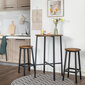 Baro kėdžių komplektas kaina ir informacija | Virtuvės ir valgomojo kėdės | pigu.lt