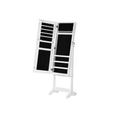 Ювелирный шкаф с зеркалом в полный рост цена и информация | Зеркала | pigu.lt