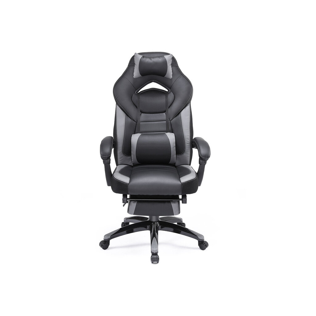 Žaidimų kėdė OBG77BG, juoda/pilka цена и информация | Biuro kėdės | pigu.lt