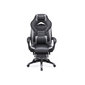 Žaidimų kėdė OBG77BG, juoda/pilka kaina ir informacija | Biuro kėdės | pigu.lt