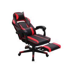 Žaidimų kėdė OBG73BRV1, juoda/raudona kaina ir informacija | Biuro kėdės | pigu.lt