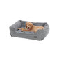 Plaunamas šunų guolis, 90 cm, pilkas kaina ir informacija | Guoliai, pagalvėlės | pigu.lt