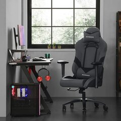 Игровое кресло с поясничной подушкой, серый цена и информация | Офисные кресла | pigu.lt
