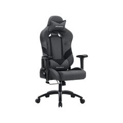 Игровое кресло с поясничной подушкой, серый цена и информация | Офисные кресла | pigu.lt